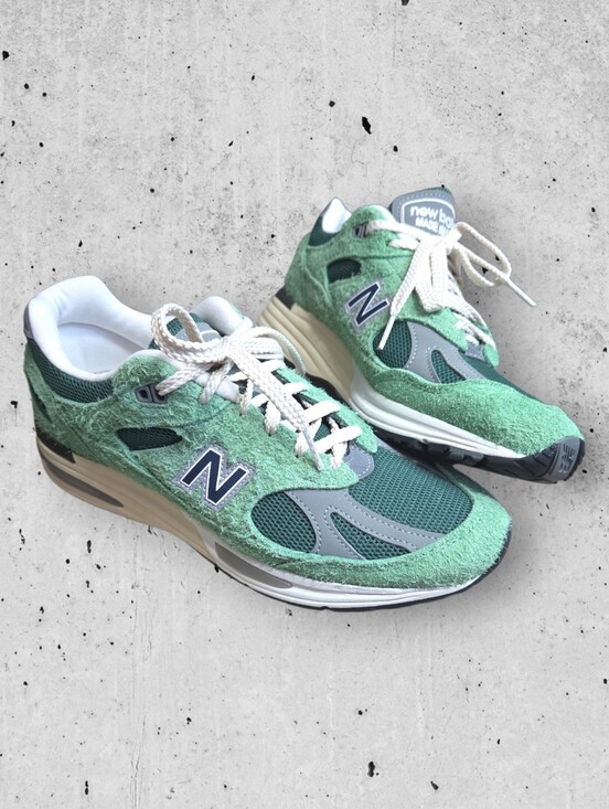 New Balance Other - New Balance 991v2 Made in UK "Mineral Green" Grounded Pastels - Size 7